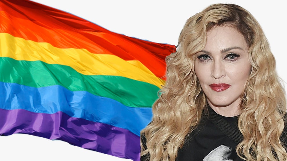 Madonna LBGTQ flag