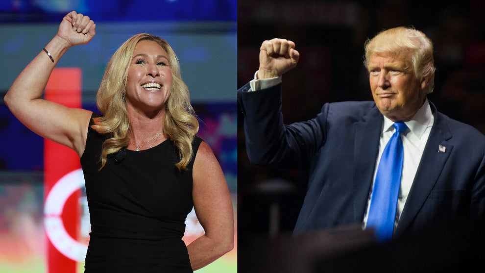 Marjorie taylor greene donald trump