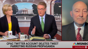 Morning Joe's Joe Scarborough and Mika Brzezinski on CPAC Tweet