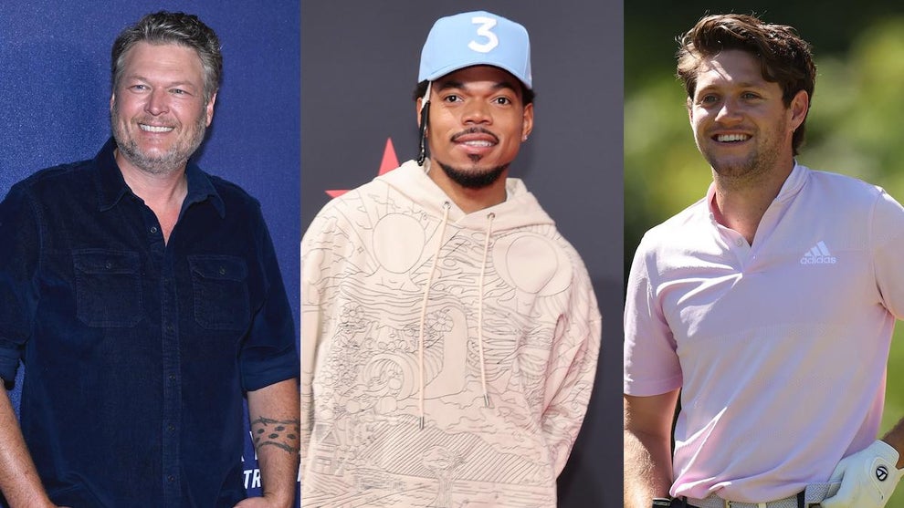 Blake Shelton, Chance the Rapper, Niall Horan