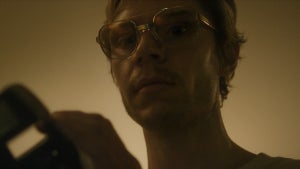 Evan Peters as Jeffrey Dahmer in Netflix's Monster: The Jeffrey Dahmer Story