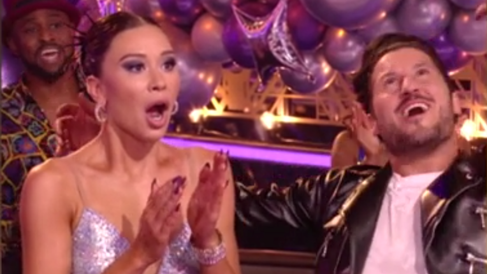 Gabby Windey and Val Chmerkovskiy on Week 5 of "Dancing With the Stars"