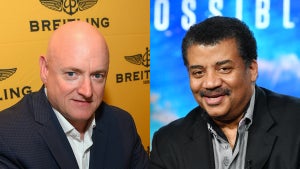 Scott Kelly and Neil deGrasse Tyson