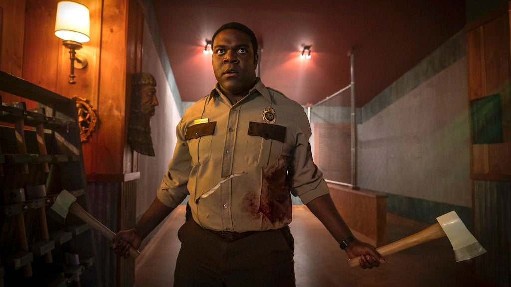 Sam Richardson in "Werewolves Within"