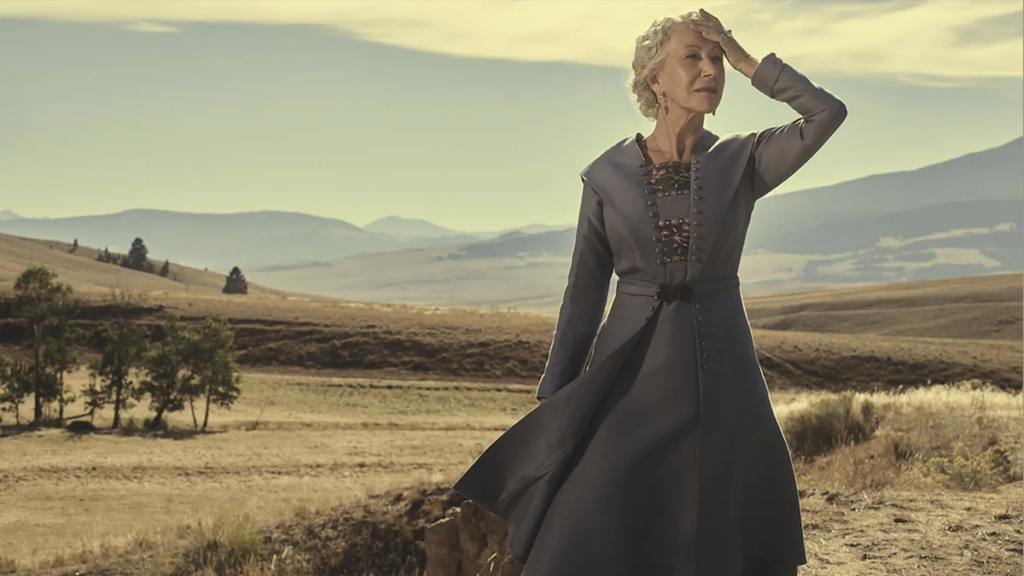 1923 Harrison Ford and Helen Mirren FirstLook Photos of Yellowstone