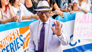 Al Roker attends as Keith Urban performs on NBC's "Today" at Rockefeller Plaza