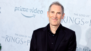 Amazon CEO Andy Jassy at the Rings of Power L.A. premiere