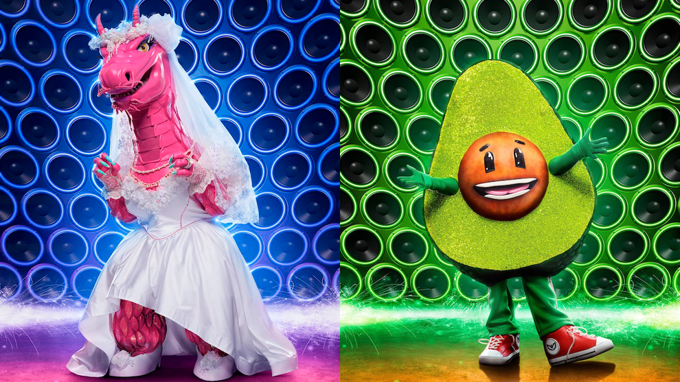 Bride and Avocado eliminated on The Masked Singer (Fox)