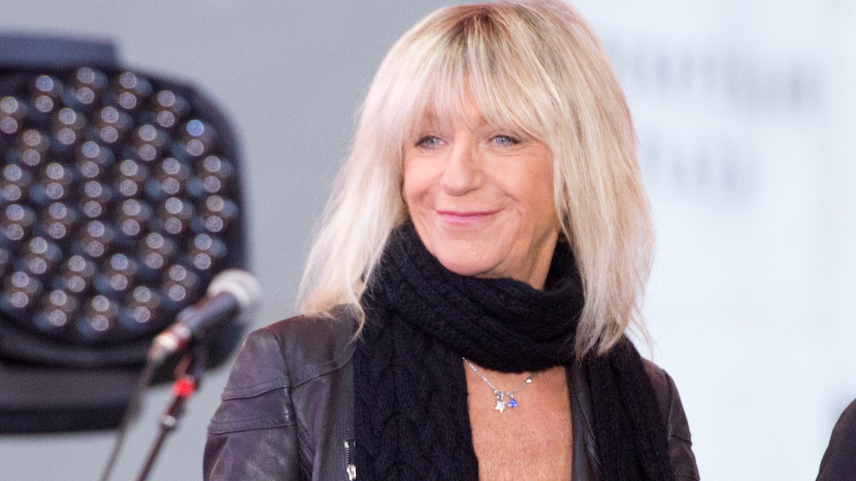 Christine McVie of Fleetwood Mac performs on NBC's "Today" at the NBC's TODAY Show in 2014