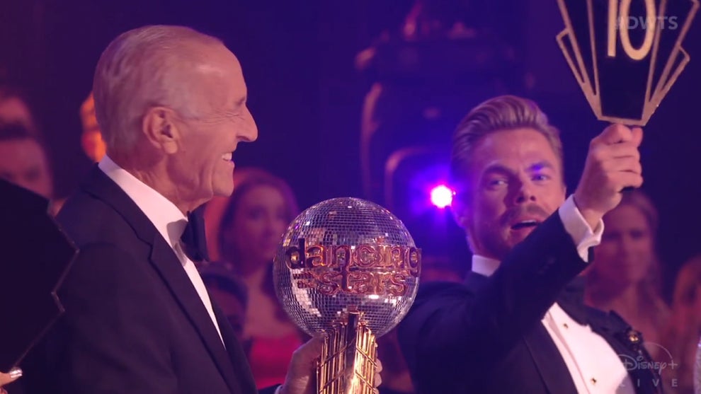 Dancing With the Stars Len Goodman Derek Hough