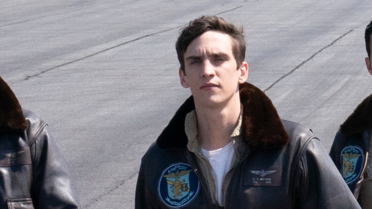 Nick Hargrove as Carol Mohring in "Devotion" (2022) Nick Hargrove as Carol Mohring in "Devotion" (2022)