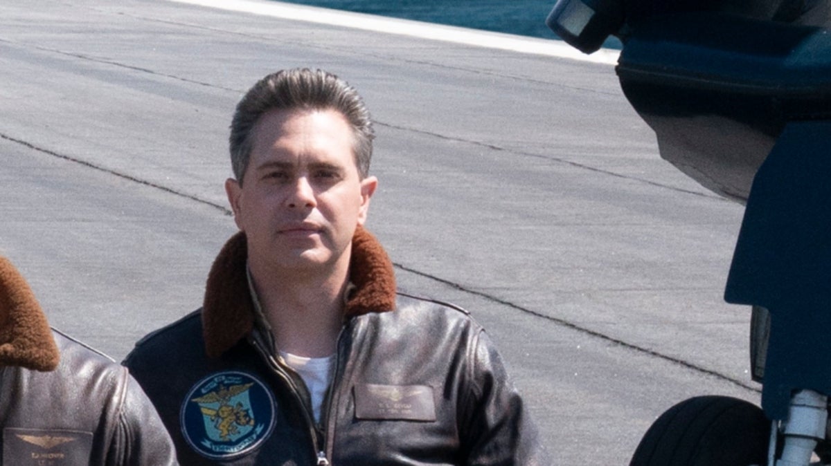 Thomas Sadoski in "Devotion" (2022) Thomas Sadoski in "Devotion" (2022)