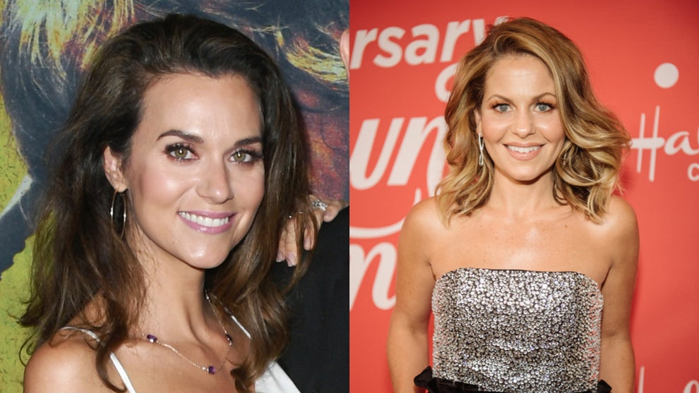Hilarie Burton Morgan and Candace Cameron Bure (Getty Images)