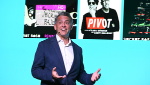 Vox CEO Jim Bankoff at Vox Media Now conference at Fotografiska