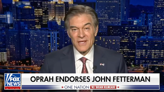 Mehmet Oz Responds to Oprah’s Endorsement of Opponent John Fetterman: ‘She and I Have Different Politics’ (Video)