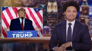 Trevor Noah Mocks Trump Supporters Trapped in During Campaign Announcement: ‘Man Takes His Border Security Seriously’ (Video)