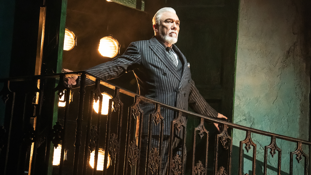 Patrick Page in Hadestown on Broadway