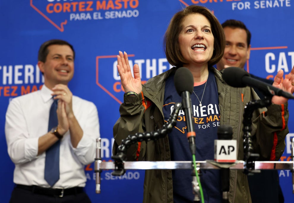 Senate Candidate Catherine Cortez Mastro Campaigns For Re-Election In Nevada