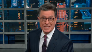 Stephen Colbert Singing Mary Poppins (CBS)