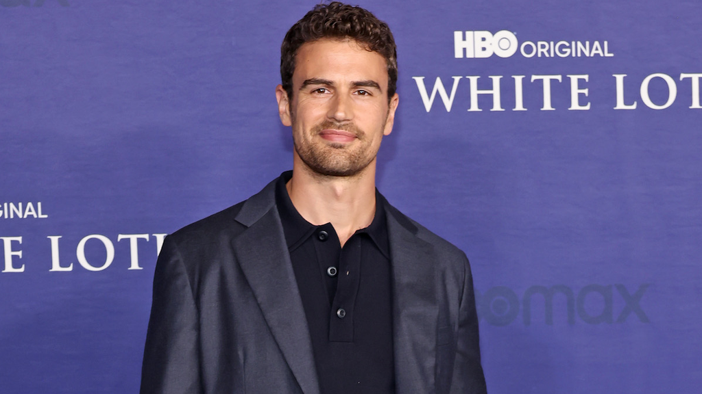 Theo James at White Lotus Season 2 premiere (HBO) The Gentlemen