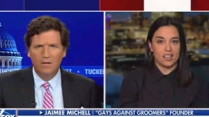 Tucker Carlson Jamie Michell Q Club Shooting