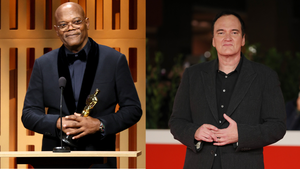 Samuel L. Jackson and Quentin Tarantino (Getty Images)