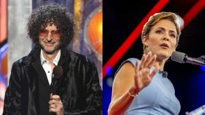 Howard Stern and Kari Lake
