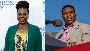 Leslie Jones and Herschel Walker
