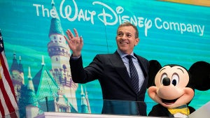 Mickey Mouse and Iger