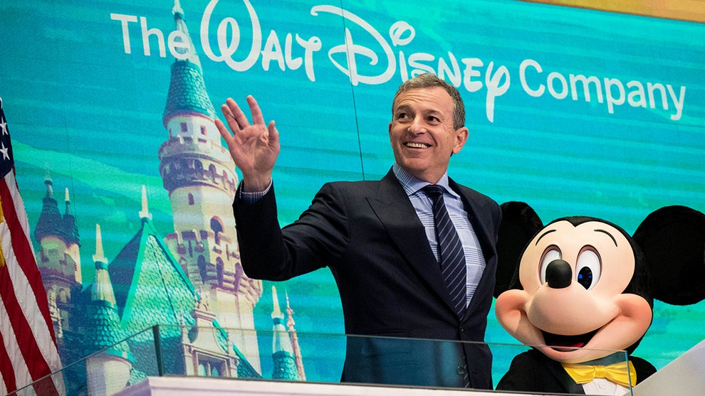 Mickey Mouse and Iger