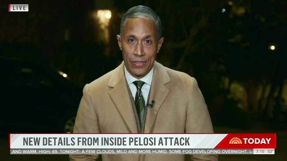 NBC News reporter Miguel Almaguer