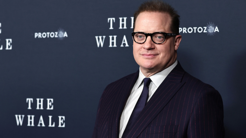 Brendan Fraser at The Whale special screening
