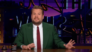 James Corden Elon Musk