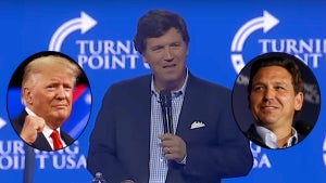 Donald Trump Tucker Carlson Ron DeSantis