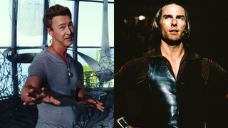 Edward Norton Really Did Dress as Tom Cruise in ‘Magnolia’ for His ‘Glass Onion’ Tech Billionaire’s Flashback