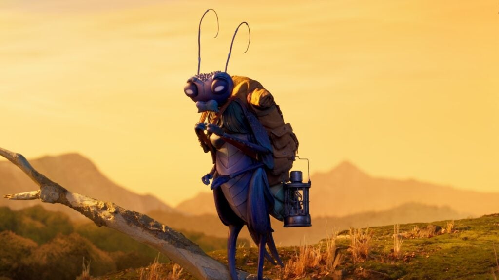 Sebastian J. Cricket (voiced by Ewan McGregor) in "Guillermo del Toro's Pinocchio" (2022)