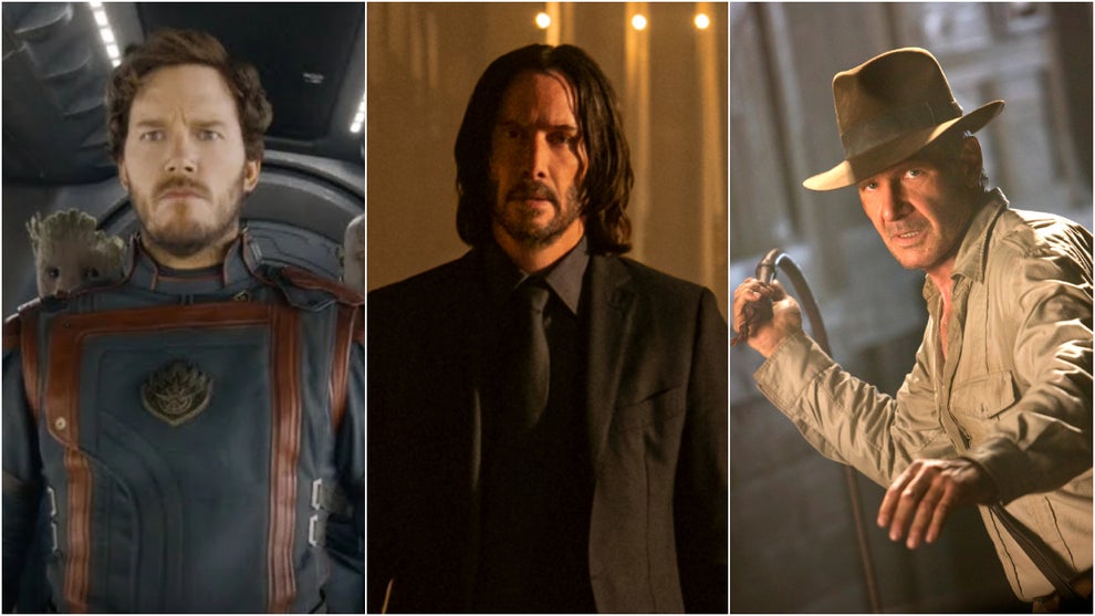 Guardians of the Galaxy John Wick Indiana Jones