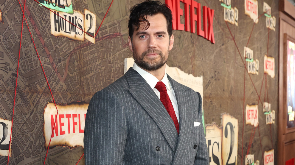 Henry Cavill attends Netflix's Enola Holmes 2 premiere