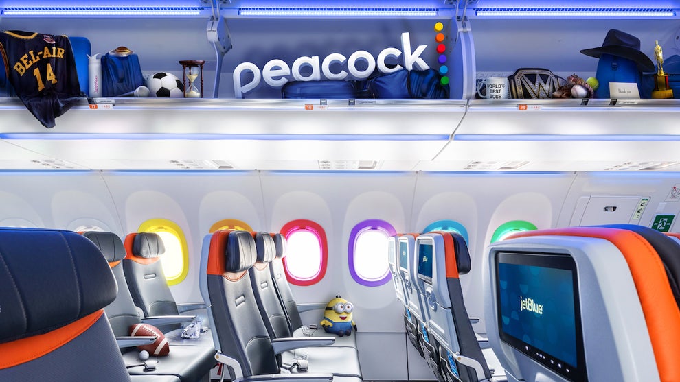 peacock-jetblue-partnership
