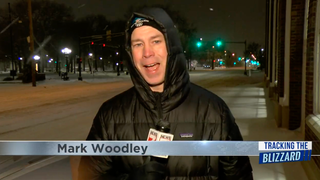 Watch Local Sports Reporter ‘Get Crankier and Crankier’ During Live Coverage of Winter Storm: ‘This Is a Really Long Show’ (Video)