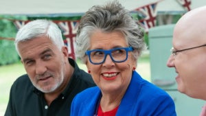 Paul Hollywood Prue Leith Matt Lucas Great British Bake Off