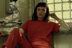Laura Haddock as Max in "The Recruit"
