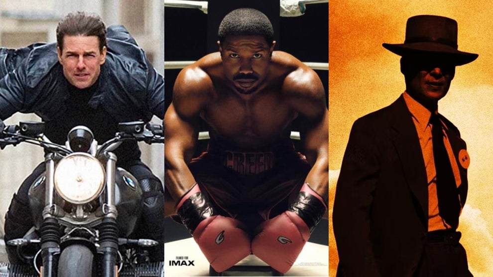 Tom Cruise (Mission Impossible 7) Michael B. Jordan (Creed 3), Cillian Murphy (Oppenheimer)