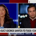 George Santos Flop-Sweats, Insults Voters and Lies Even More in Fox News Interview With Tulsi Gabbard (Video)