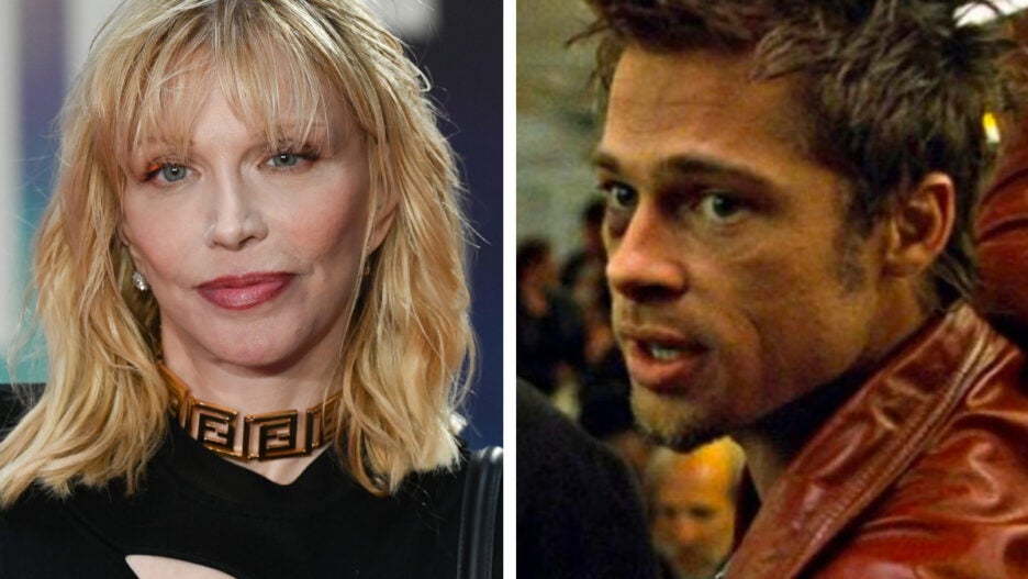 Courtney Love Says Brad Pitt Fired Her From Fight Club After Rejecting