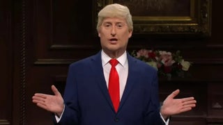 ‘SNL’ Cold Open Finds Trump Defending His Trading Cards: ‘Trust Me, It’s Not Pokemon’ (Video)