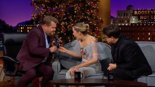 ‘The White Lotus’ Star and Jonas Brothers Superfan Haley Lu Richardson Surprised by Nick Jonas FaceTime on Corden (Video)