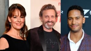 Rosemarie DeWitt, Rob Benedict, Elliot Knight / Getty Images