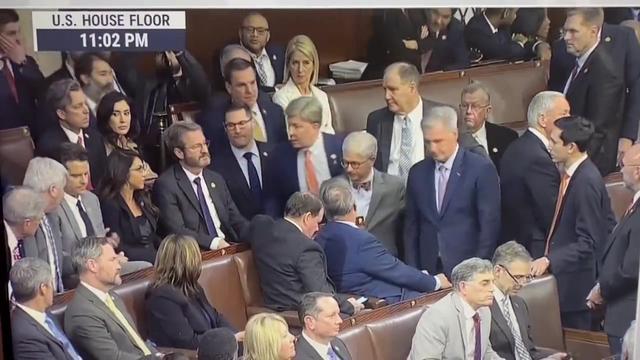 Alabama Republican Lunges at Matt Gaetz During Argument Over Speaker Vote