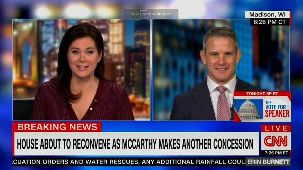 Adam Kinzinger on CNN